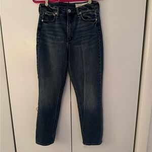 Rag & Bone Indigo Cropped Jeans